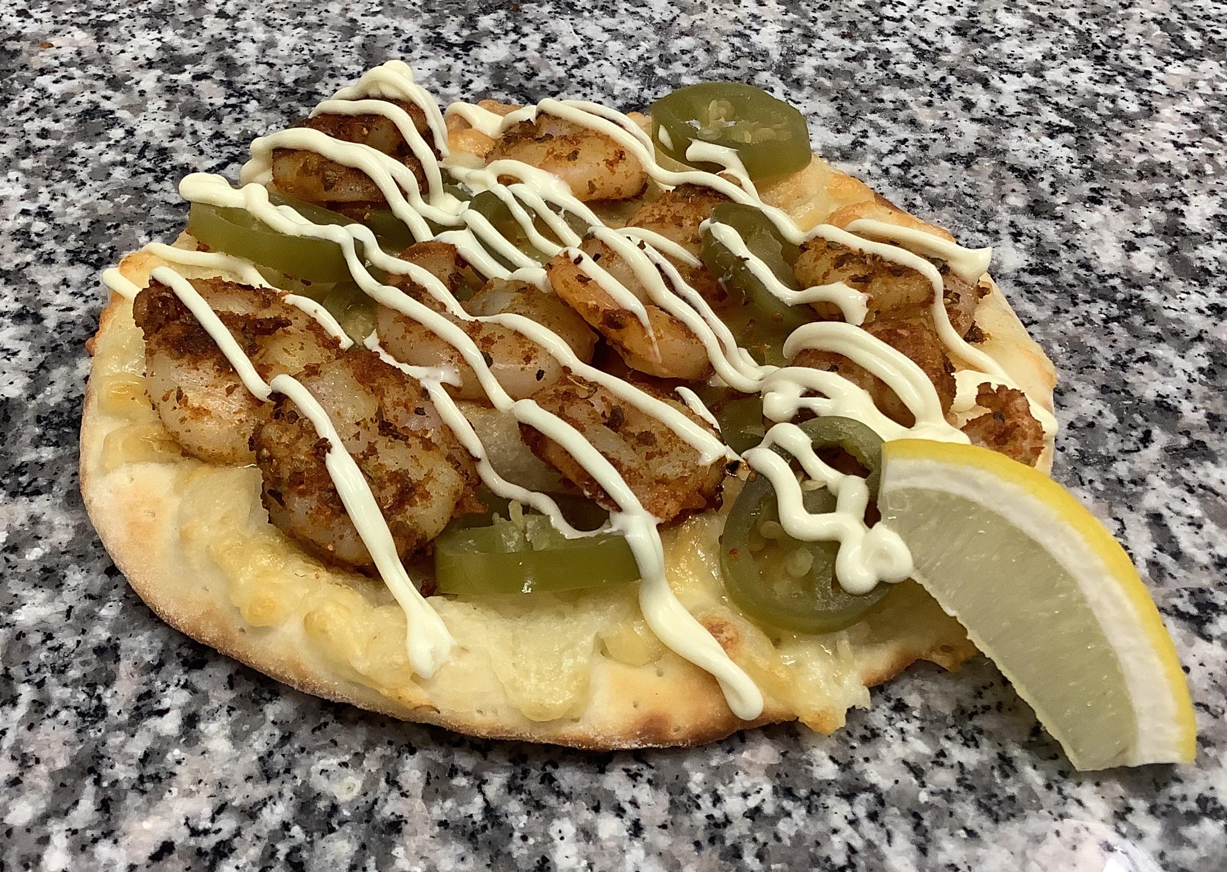 ケイジャンシュリンプ　横